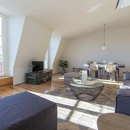 Apartament Luxury T.m. Penthouse With A View Lizbona
